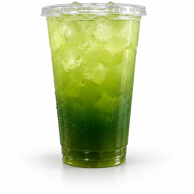 Menu image: Green drink — name unclear